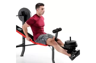 Banco Standard de Musculación con 100lbs de Carga Marcy PM-2084