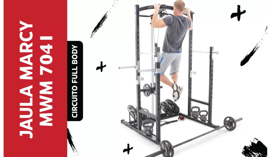 Circuito full body con la Jaula Marcy MWM-7041