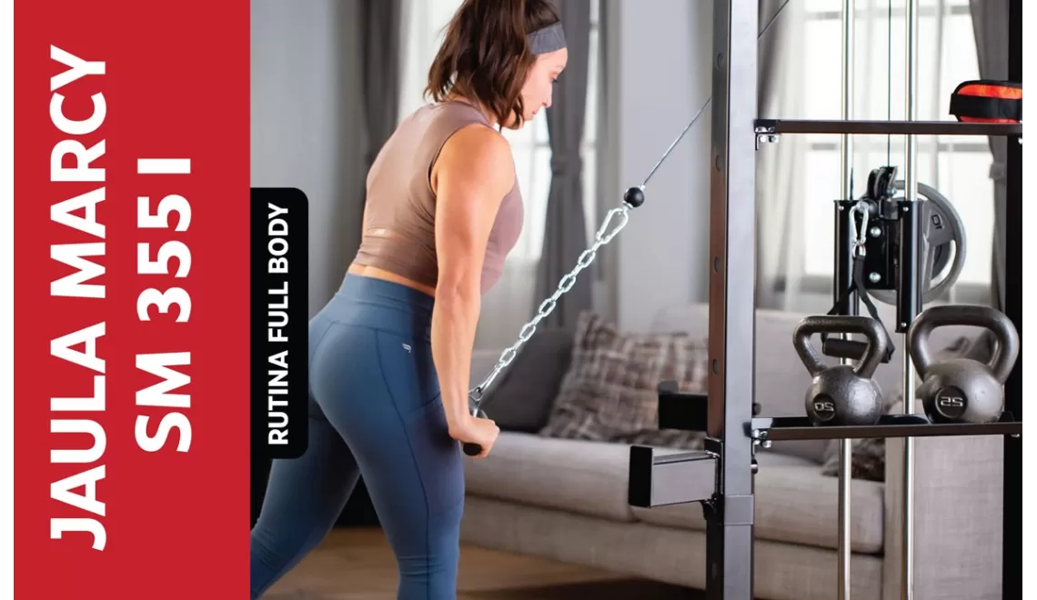Rutina full body con la Jaula Marcy SM-3551