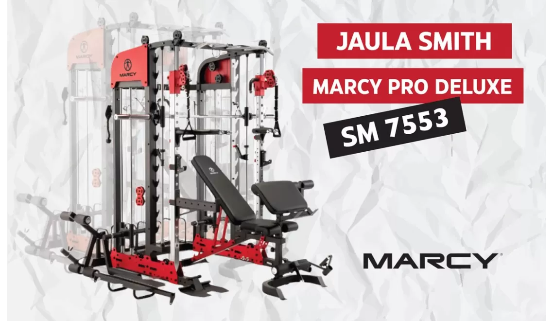 Conoce la Jaula Smith Marcy Pro Deluxe SM-7553, el equipo más completo de Marcy Conoce la Jaula Smith Marcy Pro Deluxe SM-7553, el equipo más completo de Marcy
